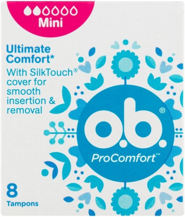 O.B.tampony ProComfort Mini 8ks - Kosmetika Pro ženy Intimní hygiena Tampóny